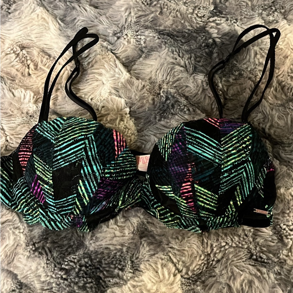 Pink Victorias Secret| Date Push Up Bra 34 A